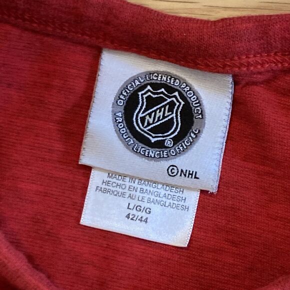 Detroit Red Wings Shirt Adult Large NHL Hockey Short Sleeve Logo Tee Men - Picture 3 of 7